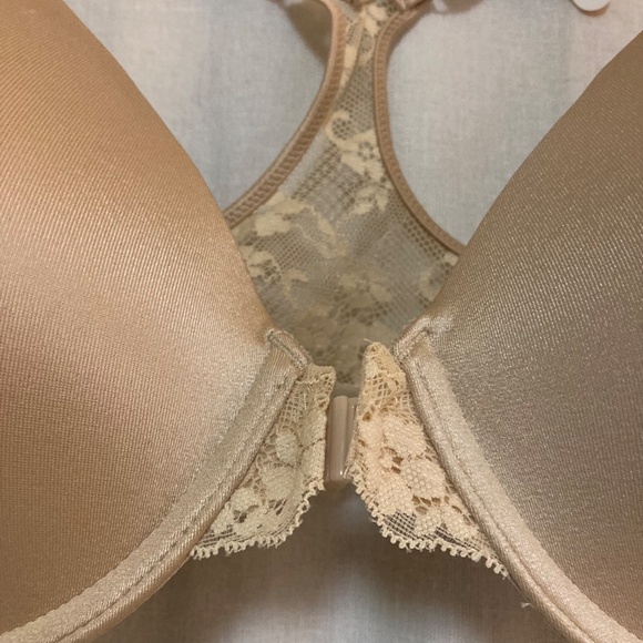 Maidenform Lace Racerback Bra with Front Close 36DD - Picture 8 of 9